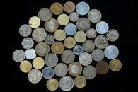 Silver and Gold Round Coins