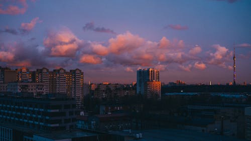 Kostnadsfri bild av himmel, moln, solnedgång