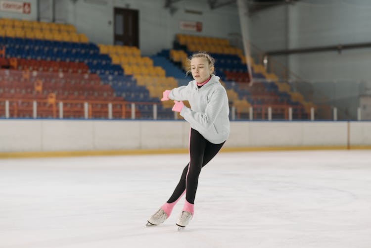 Girl Figure Skating