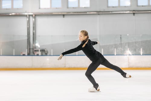 Figure Skater in an Ice Rink