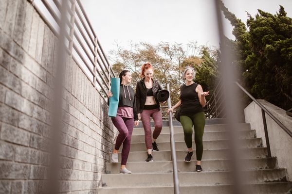 Women walking outdoors representing active lifestyle after bariatric surgery