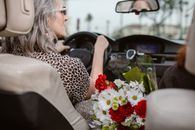Free stock photo of bouquet, bride, car