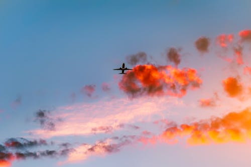 Airplane Flying in the Sky