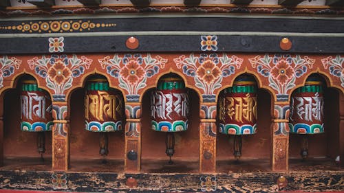 Fotobanka s bezplatnými fotkami na tému budhista, chrám, maľba