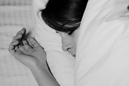 Close-up Photo of an Asleep Woman 