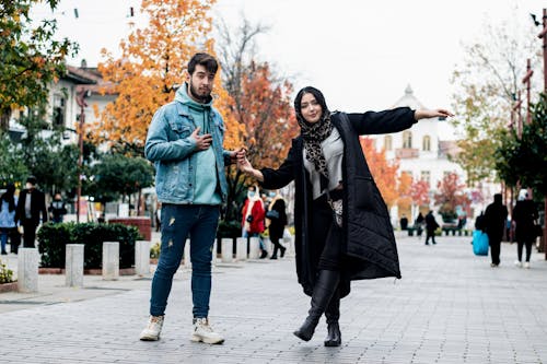 Foto profissional grátis de amor, casal, estiloso