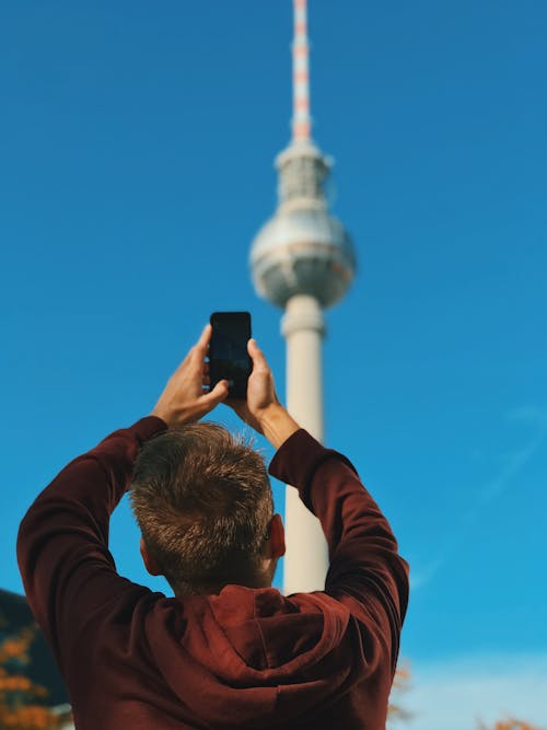 คลังภาพถ่ายฟรี ของ berliner fernsehturm, กรุงเบอร์ลิน, การถ่ายภาพ