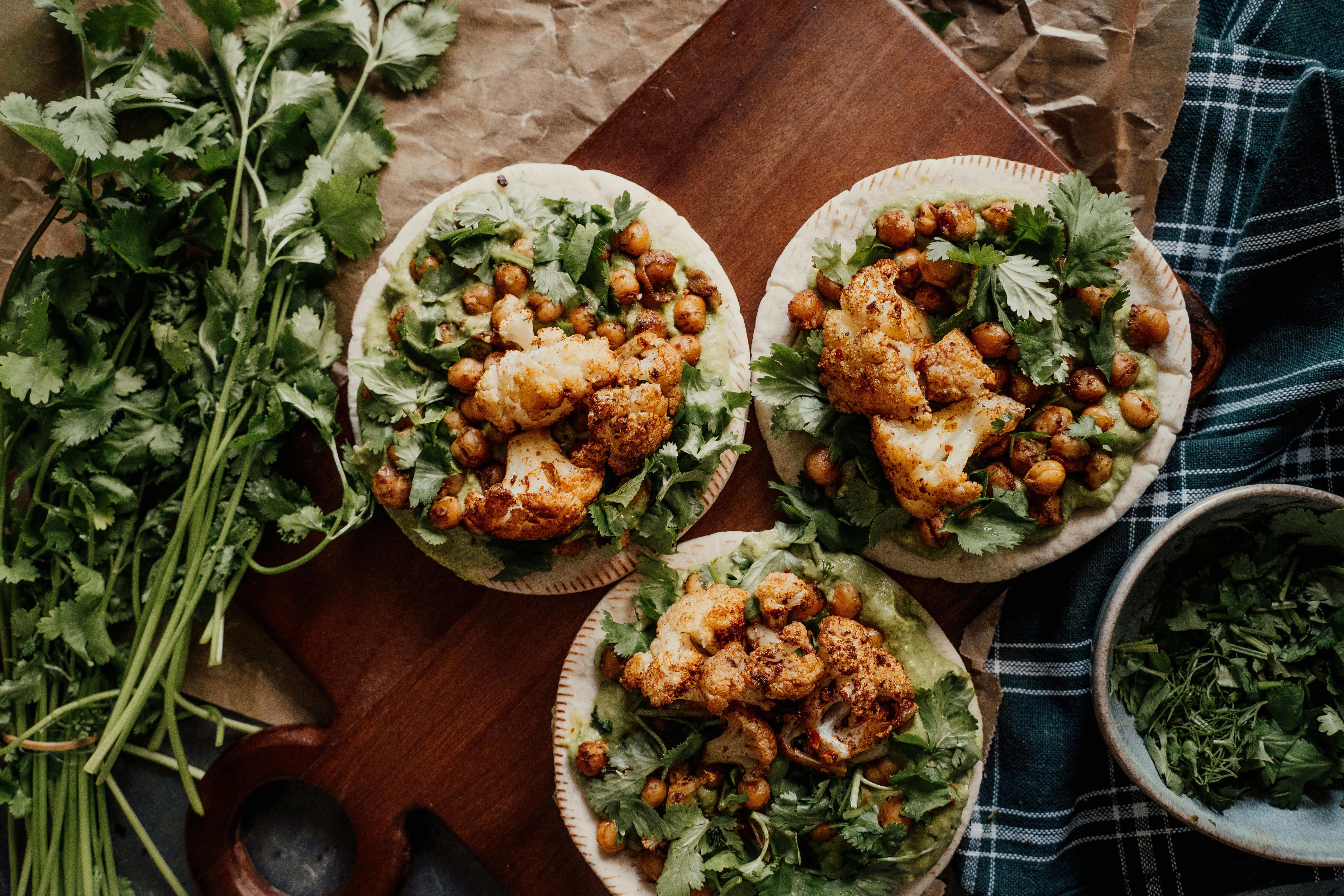 Butter Cauliflower and Chickpeas