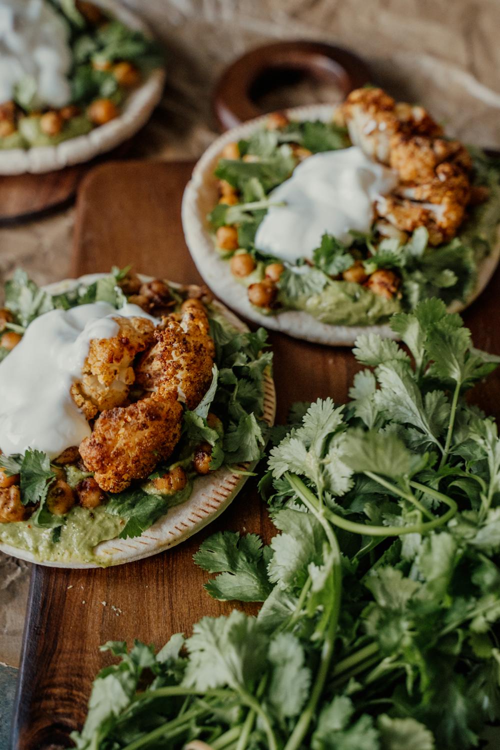 Buffalo Cauliflower Wrap Buffalo Cauliflower Wrap
