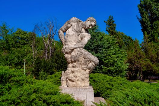 The Gigant Statue in Bucharest