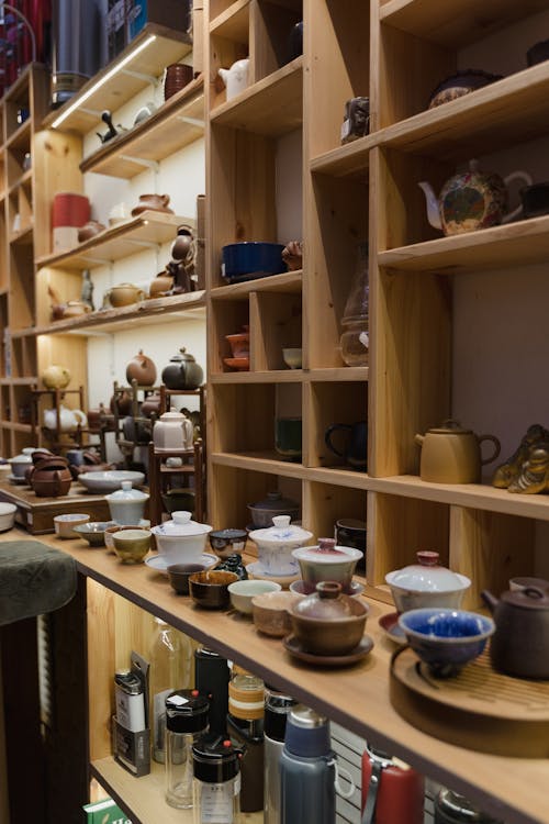 Free stock photo of asia, beverage, bookcase