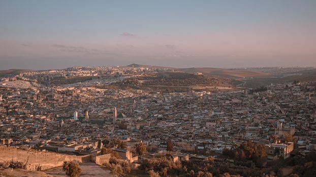 Volubilis Roman ruins day — Fez