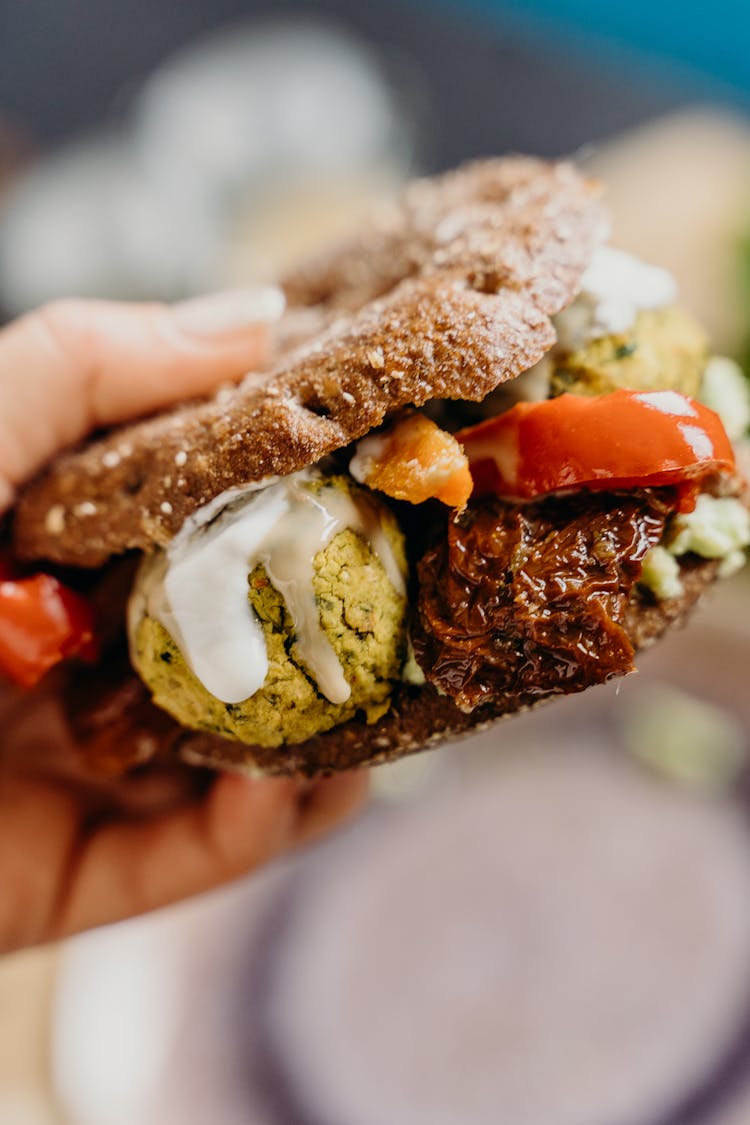 Vegan Falafel Burger 