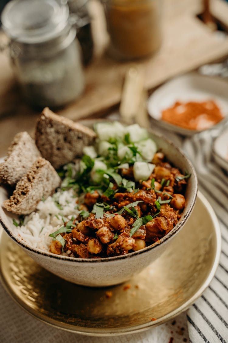 Vegan Chili Bowl 