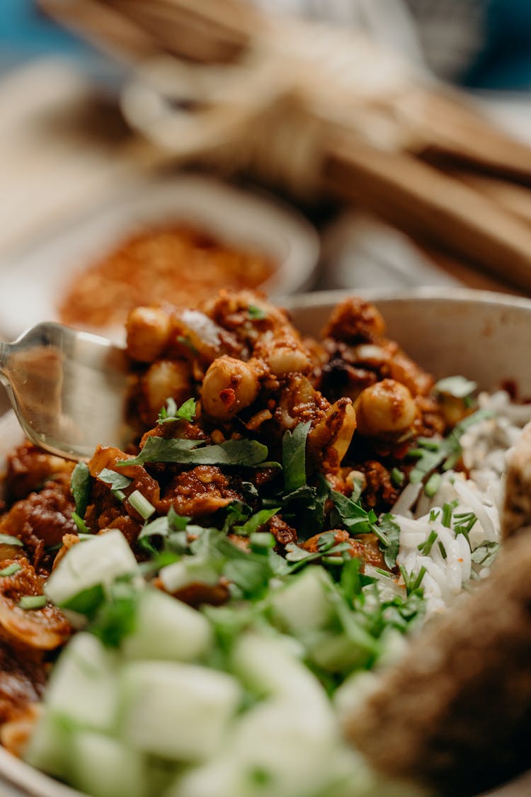 Vegan Chili Bowl 