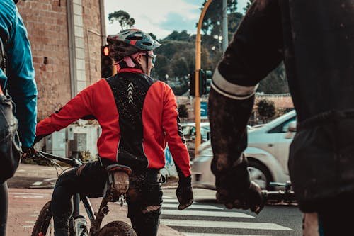 Kostnadsfri bild av cyklist, hjälm, man