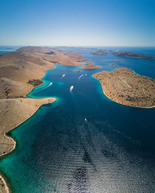 Immagine gratuita di ambiente, croazia, fotografia aerea