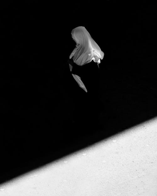 
A White Blanket on a Shadow