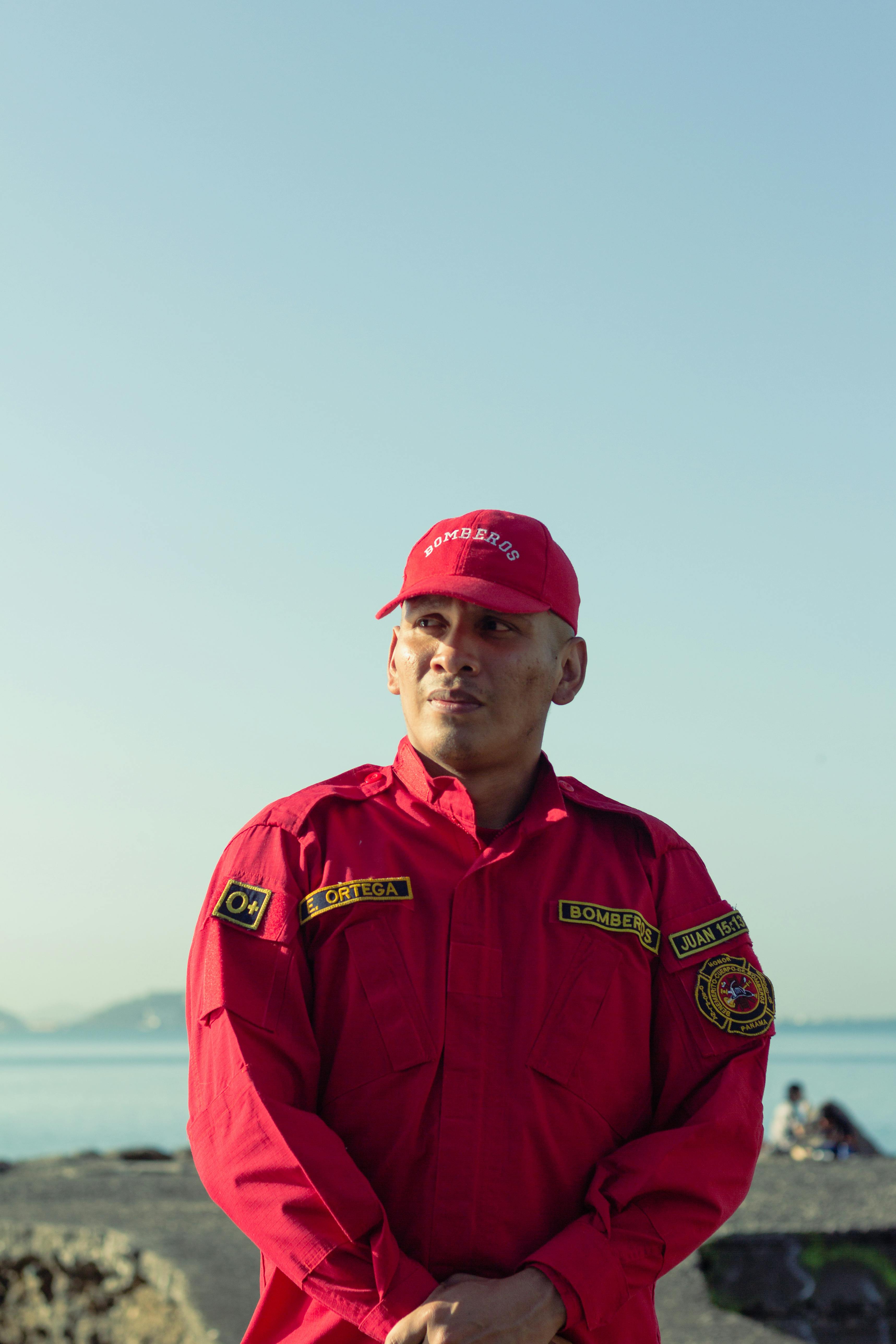 Man in Red Uniform · Free Stock Photo