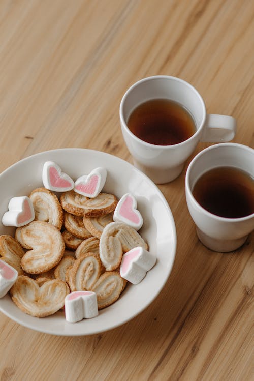 Základová fotografie zdarma na téma čaj, cookies, režijní