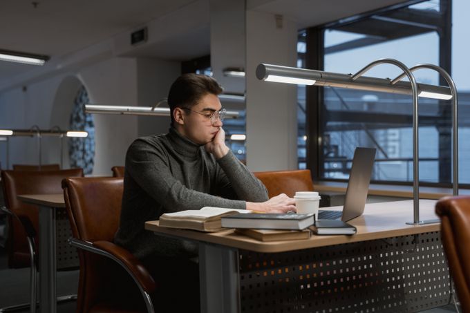 Live webcam preview of the test taker — photo by Tima Miroshnichenko on Pexels