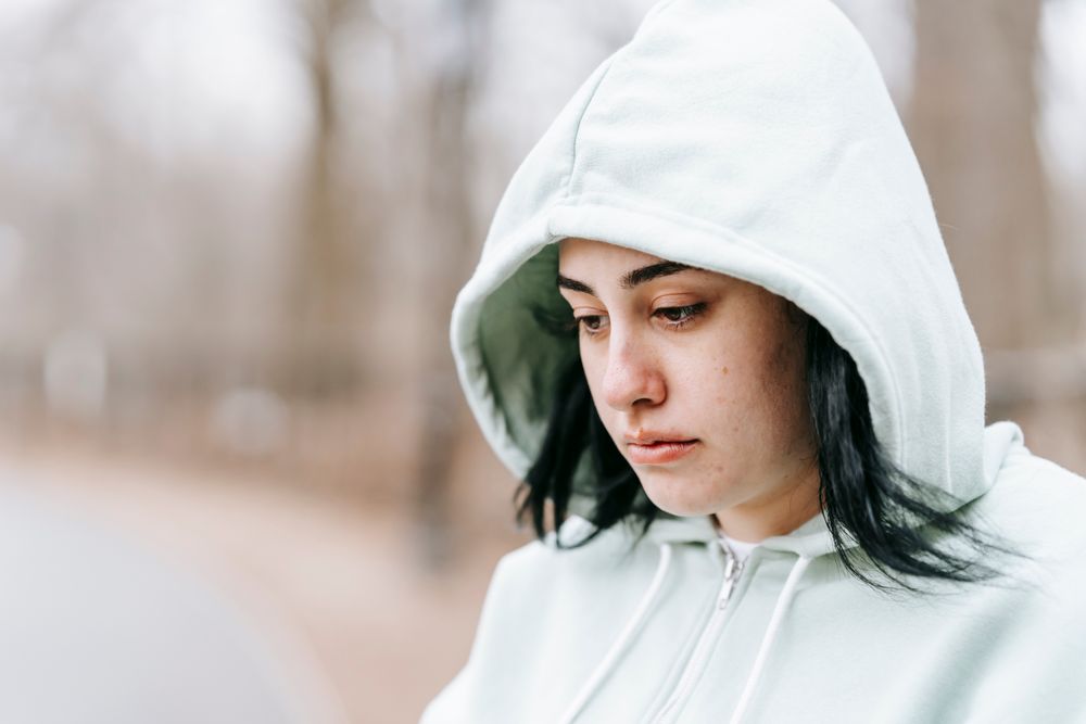 Crewneck sweatshirt in a casual athleisure style