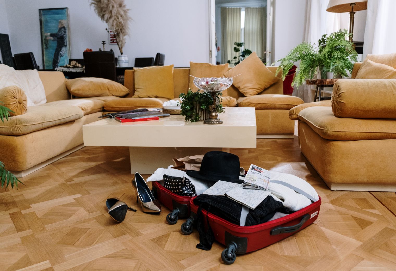 Penryn — movers carrying boxes for a flat move