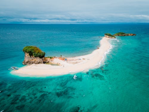 Small Tropical Island in a Sea