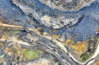 Excavators in Rocky Landscape