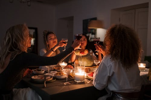 Kostenloses Stock Foto zu abend, abendessen, brille