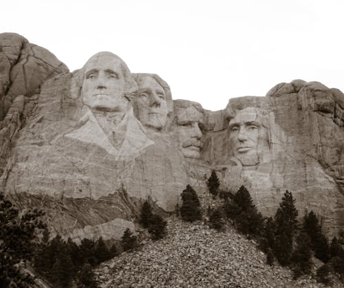 Free Photo of Mount Rushmore National Memorial Stock Photo