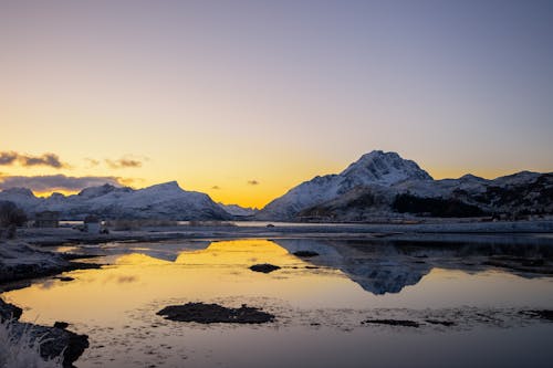 Безкоштовне стокове фото на тему «Арктика, відображення, краєвид» стокове фото