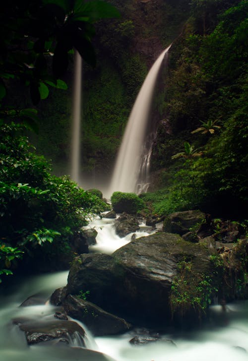 Free stock photo of waterfall, waterfall background