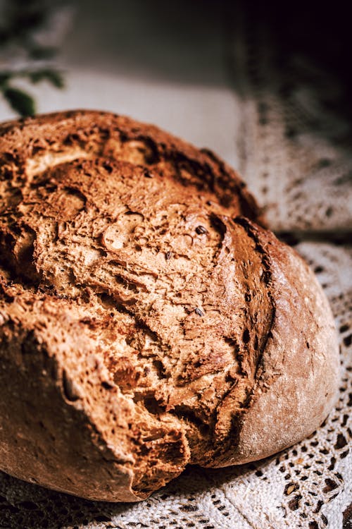 Free Bread in Close Up Photography Stock Photo