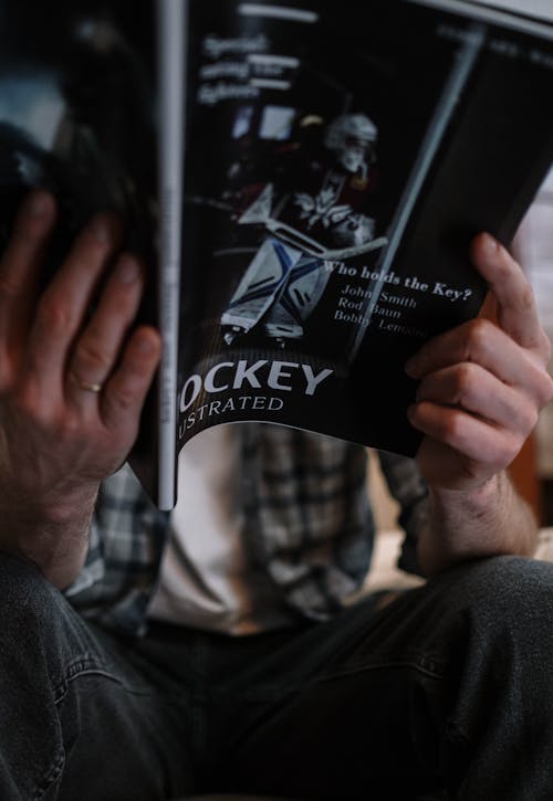 Free Foto profissional grátis de fechar-se, hockey no gelo, leitura Stock Photo