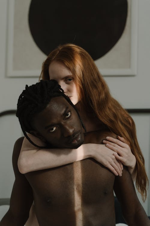 Imagine de stoc gratuită din bărbat de culoare, culoarea pielii, cuplu