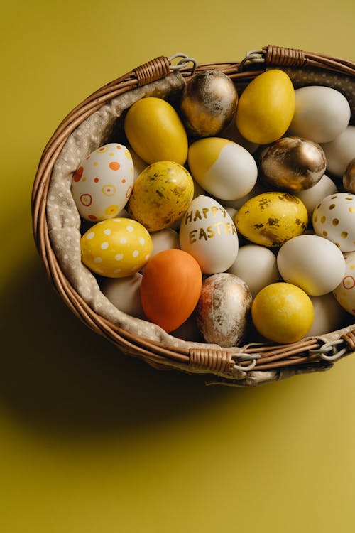 Безкоштовне стокове фото на тему «copy space, Великдень, великодні яйця»
