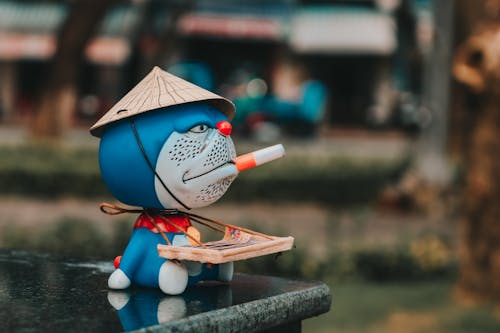 Fotobanka s bezplatnými fotkami na tému charakter, cigareta, doraemon