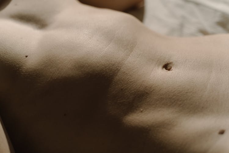 Close-up Of A Naked Body