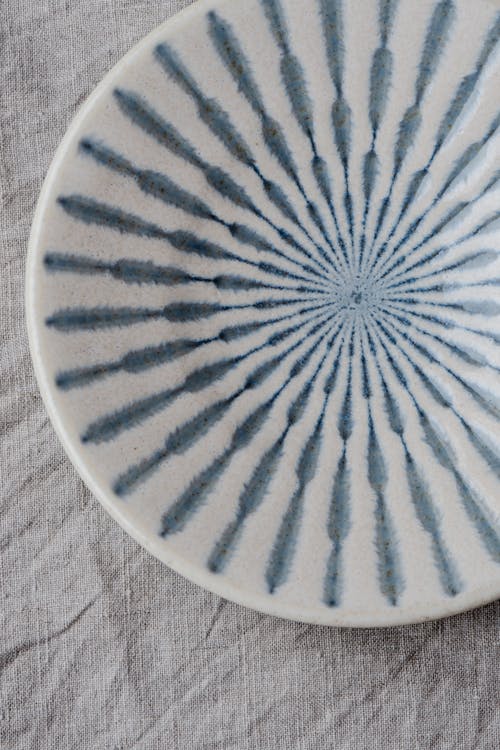 Close-up Photo of a Ceramic Plate