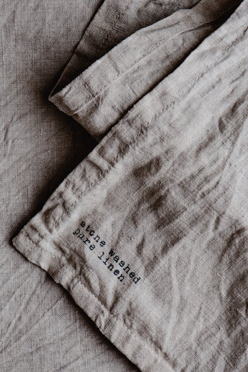 Text Printed on Cloth