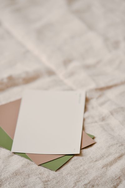 Colour swatches on linen by Eva Bronzini on Pexels