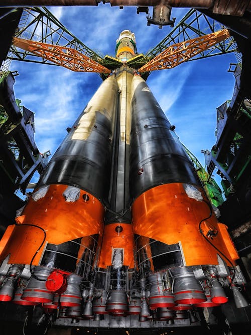 Free Low Angle Photography of Rocket Stock Photo