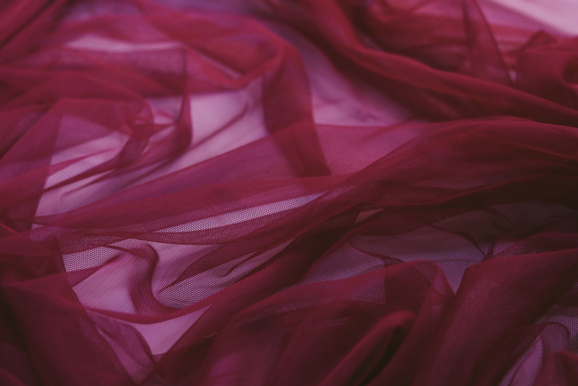 Red Translucent Fabric Sheer Red Fabric · Free Stock Photo
