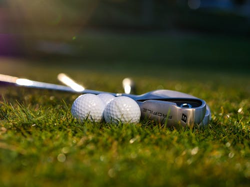 Základová fotografie zdarma na téma detail, golfové koule, golfový klub