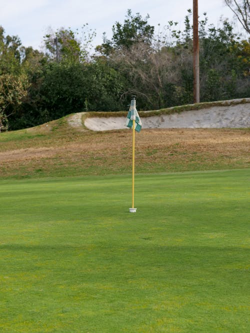 Foto stok gratis bendera, bidang, golf