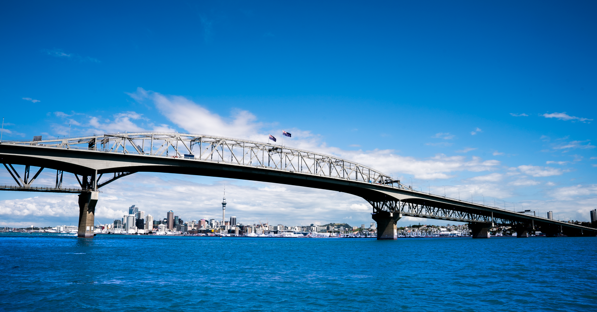 Bridge Under Blue Sky Free Stock Photo bridge-under-blue-sky-free-stock-photo