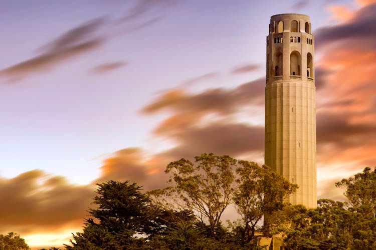 The Coit Tower In San Francisco