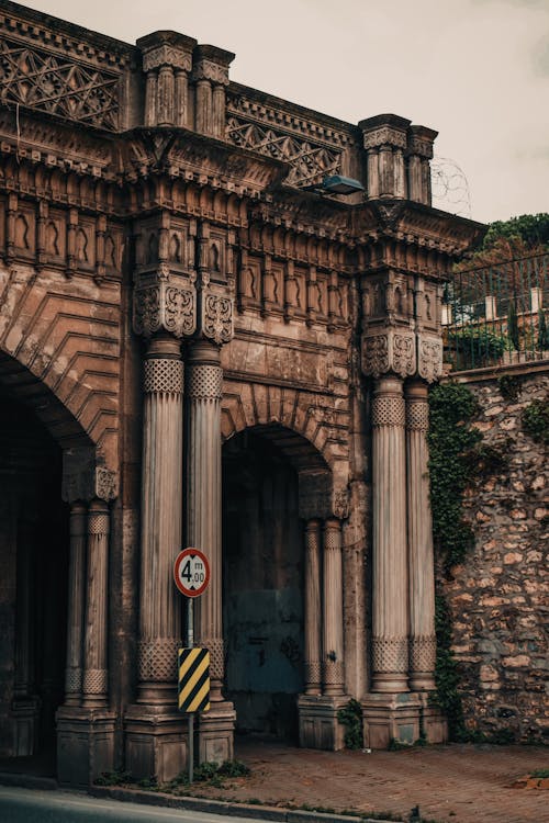 Facade of Ancient Building