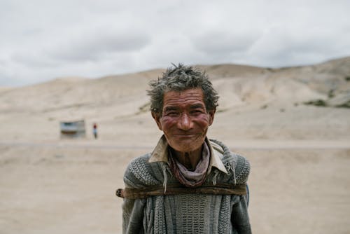 Fotos de stock gratuitas de expresión facial, hombre de la tercera edad, India